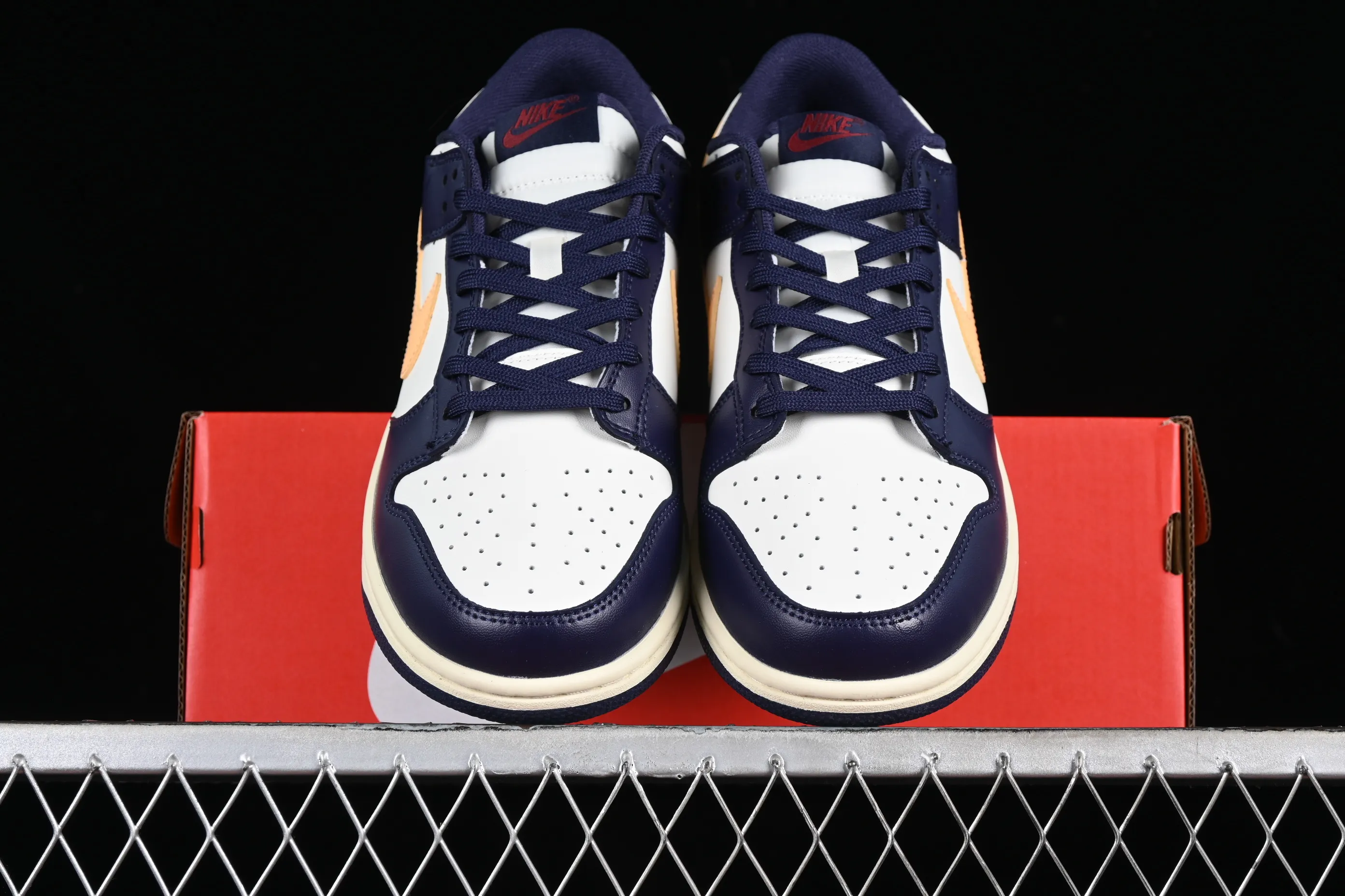 All categories Nk SB Dunk series Nk SB Dunk Low low-top sneakers Nk Dunk Low Retro "Navy Blue" purple gold white SB low-top casual sneakers FV8106-181